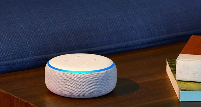 Гаджет Echo Dot для сна