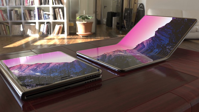 Планшет Samsung со складным дисплеем