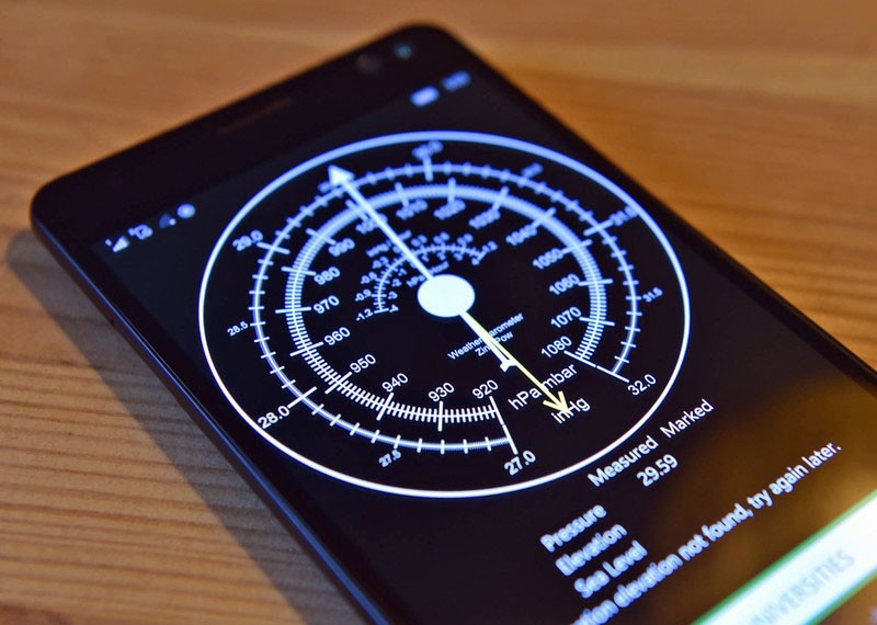 Встроенный барометр на Xiaomi