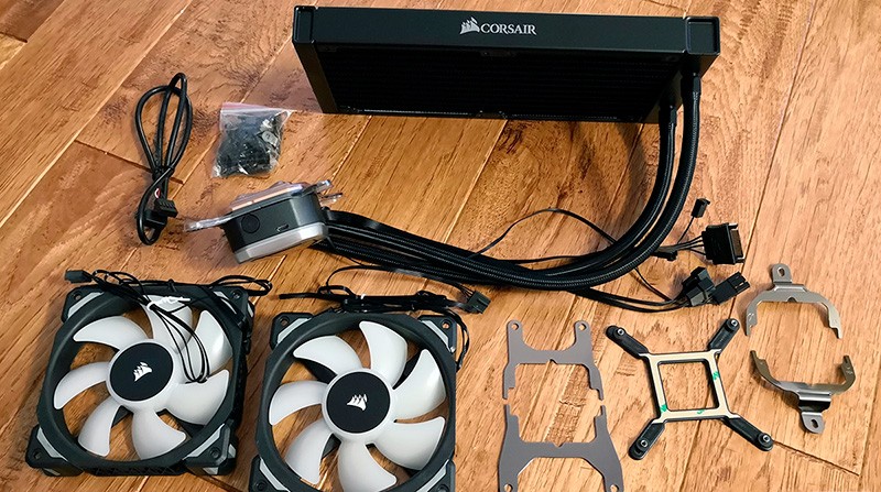 Комплектация кулера Corsair фото