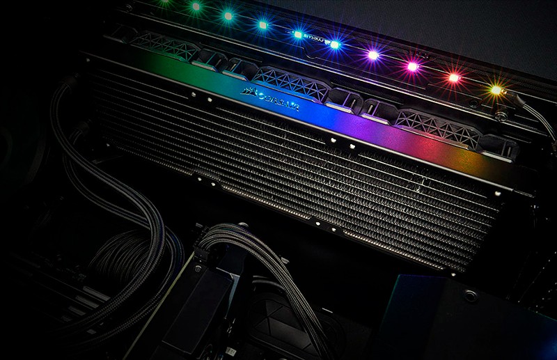 Кулер Corsair в компьютере