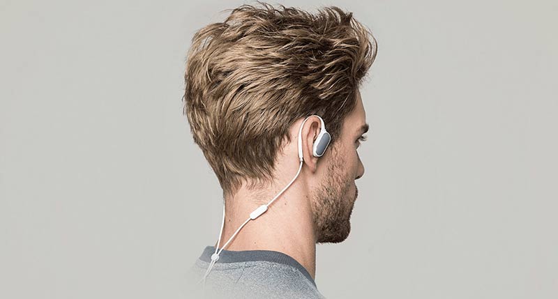 Xiaomi Sport в ушах
