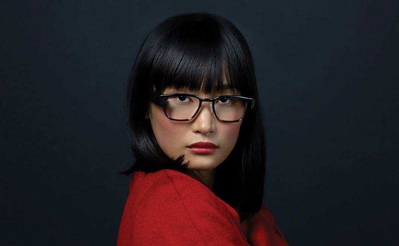 Очки Focals на девушке