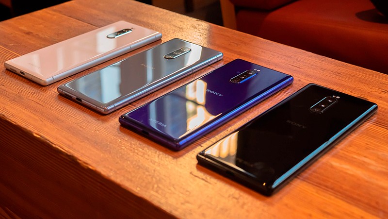 Sony Xperia 1 сзади
