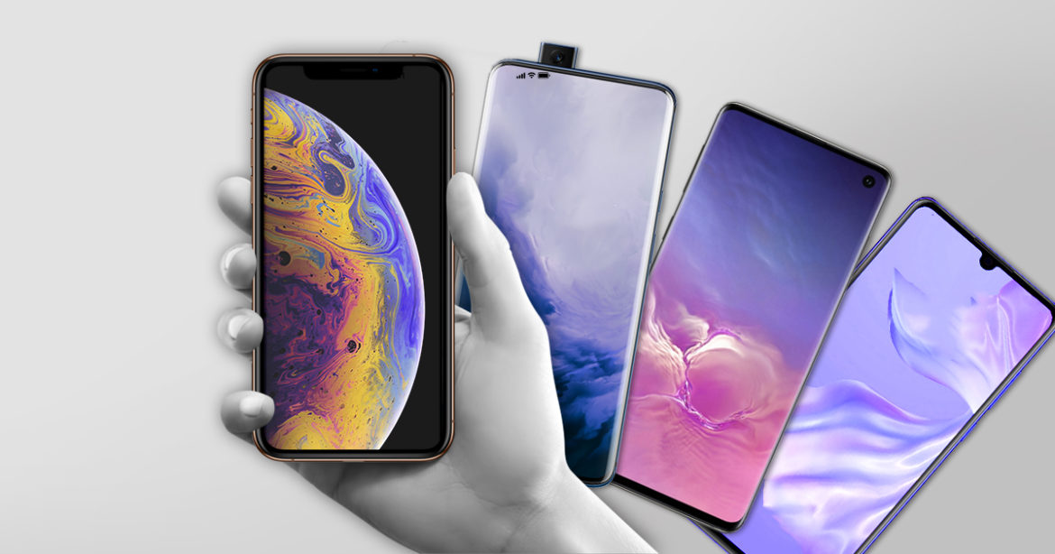 Сравниваем 4 главные новинки 2019 от OnePlus, iPhone, Samsung и Huawei