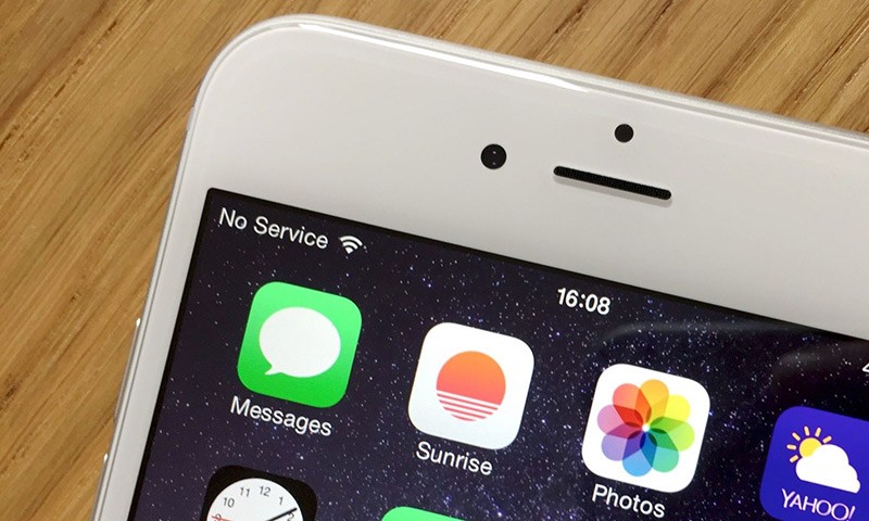 Нет сети на Iphone