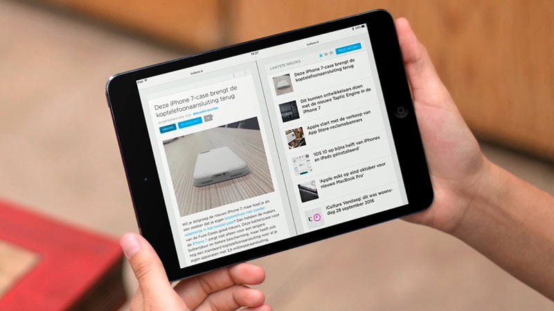 двойной экран на iPad