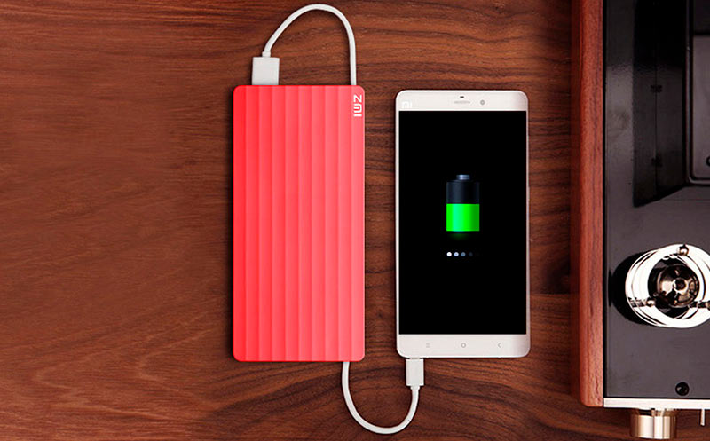 Xiaomi заряжается от Power Bank