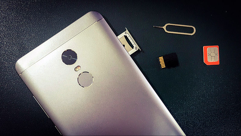 Замена сим карты на Xiaomi