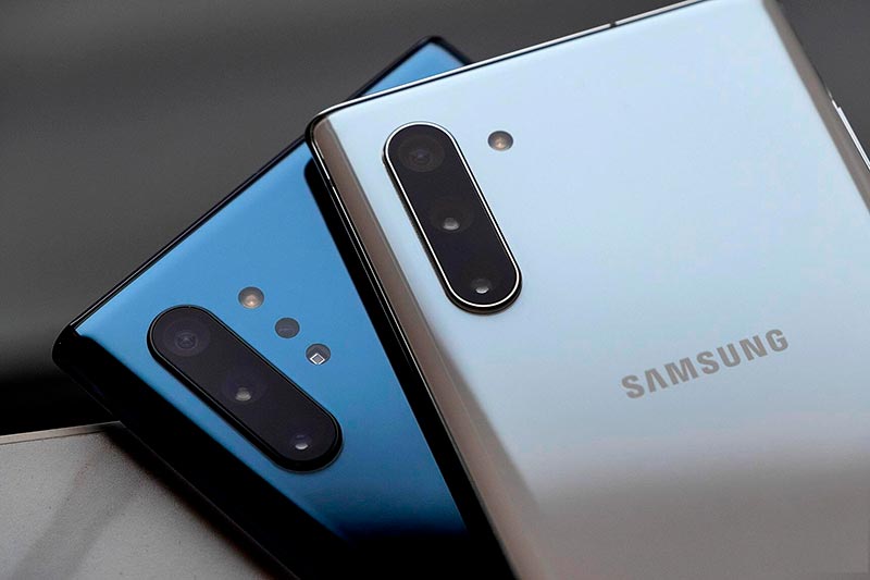 Основные камеры на Samsung