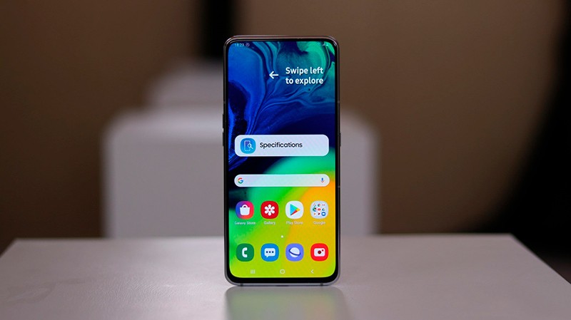 Внешний вид Galaxy A80