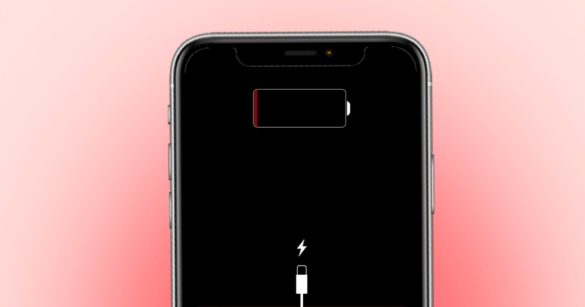 Состояние аккамулятора iPhone
