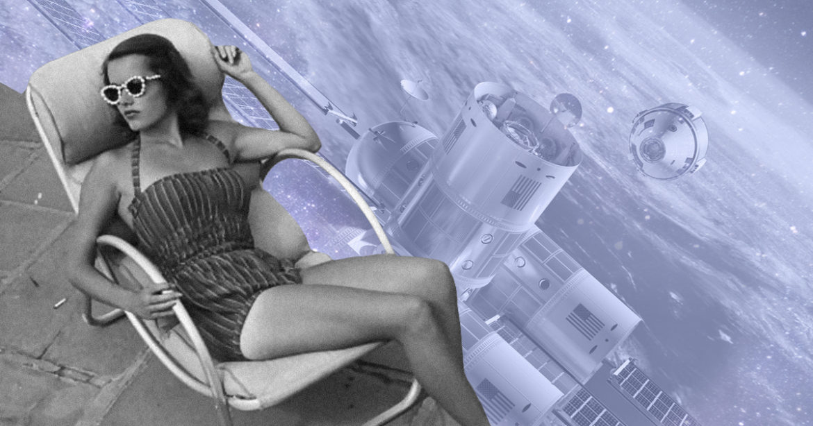 Проект отеля в космосе