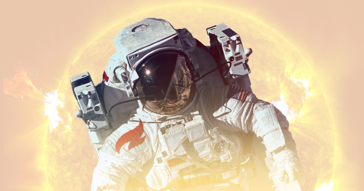 Космонавт иллюстрация