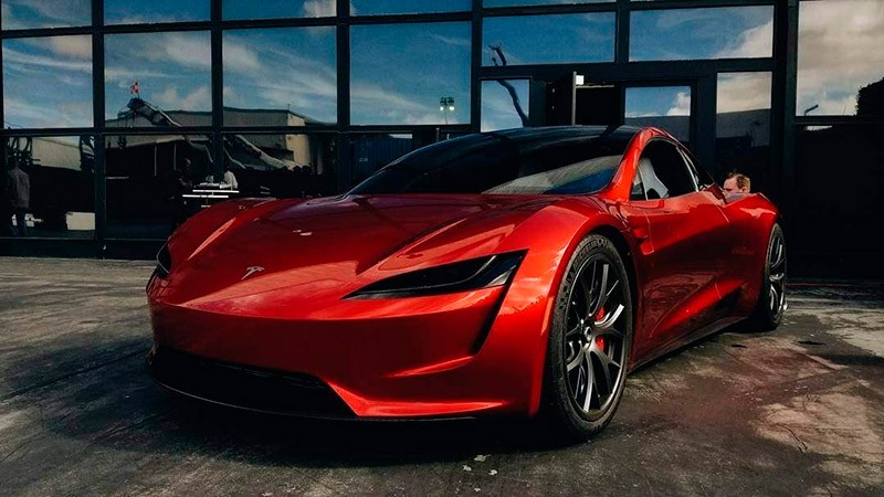 Tesla Roadster фото