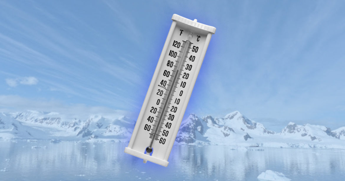 Повышение температуры в Антарктиде