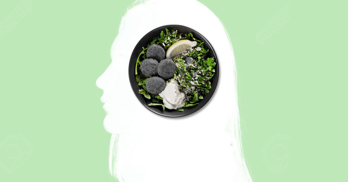 Взаимосвязь еды и депрессии иллюстрация