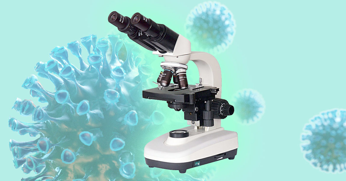 Микроскоп иллюстрация